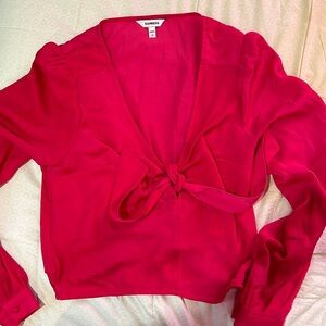 Express got pink blouse. Size small.